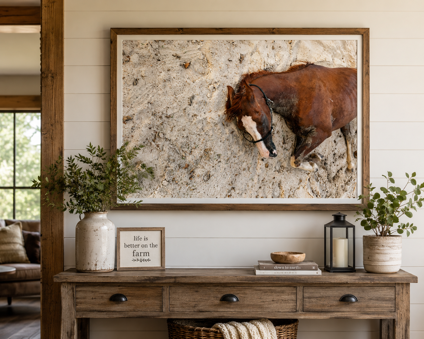 The Solace Horse – Wall Art